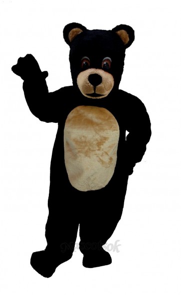 New Jr. Black Bear Mascot Costume