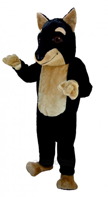 Doberman Pinscher Dog Mascot Costume