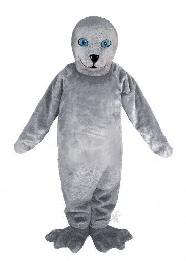Grey Seal Mascot Costume