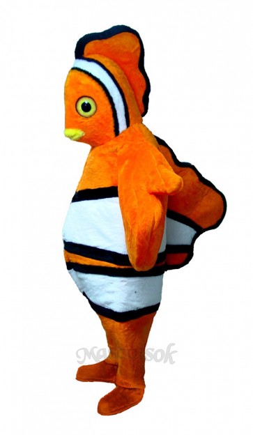 Clown Fish Mascot Costume