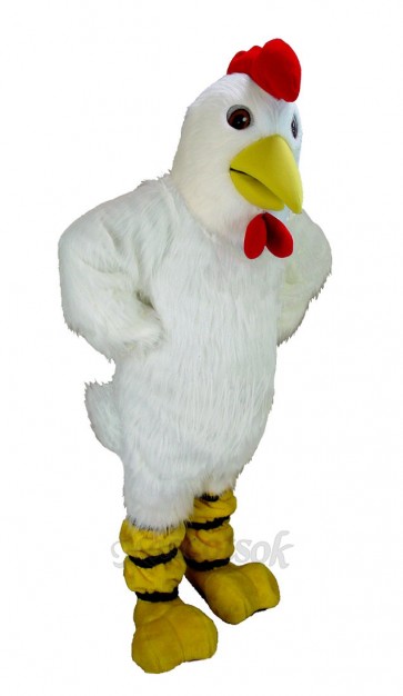 White Hen Chicken Mascot Bird Costume