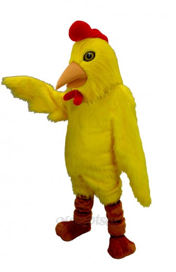Yellow Hen Chicken Mascot Bird Costume