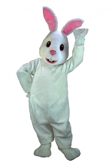 Easter Snow Bunny Mascot Costume