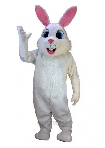 Easter White Rabbit Mascot Costume