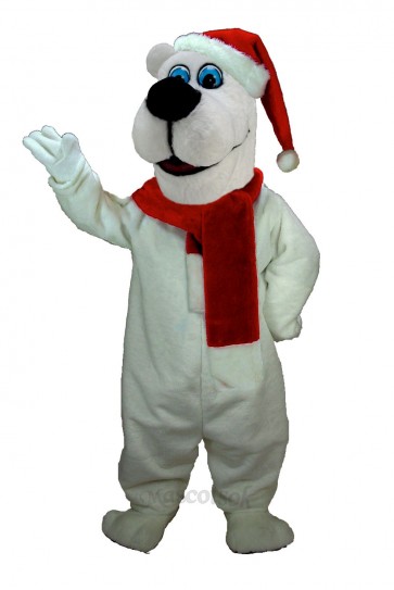 Christmas Bear Mascot Costume