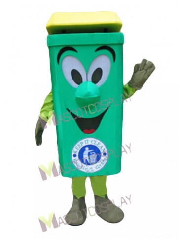 Waste Ash Bin Mascot Costume Environment Protection Cartoon Recycle Can