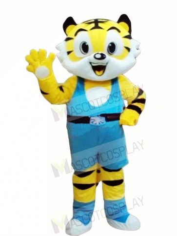 New Style Yellow Tiger Mascot Costumes 