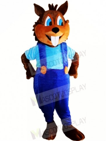 Happy Squirrel Mascot Costume Free Shipping 