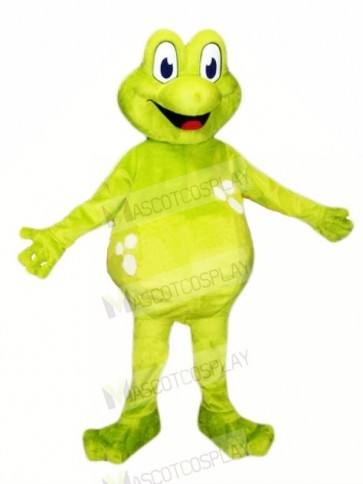 Frog with Big Eyes Mascot Costumes Cartoon
