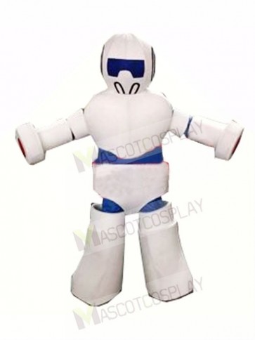 Cheap Robot Mascot Costume 