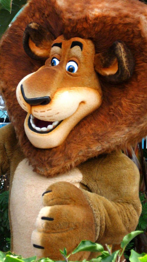 Alex The Lion Mascot Costumes