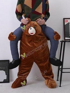 Carry Me Ride on Teddy Bear Oktoberfest Mascot Costume