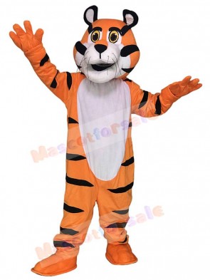 Tony the Tiger Mascot Costume Orange Tiger Fancy Dress Outfit