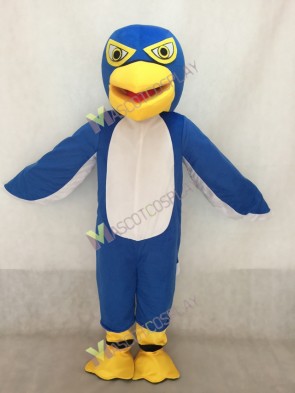 Dark Blue and White Hawk / Falcon Mascot Costume