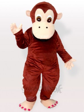 Lovely Chimpanzee Gorilla Adult Mascot Costume