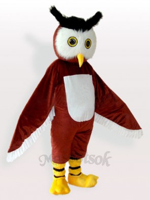 Brown Owl Adult Mascot Costume