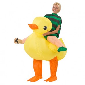 inflatable duck costume adult animal costumes christmas party costume decoration