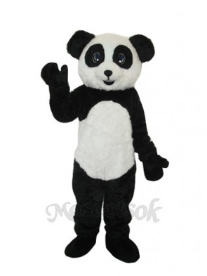 2nd Version Plush Panda Adult Mascot Costume 