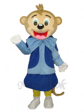 Smart Monkey Adult Mascot Costume 