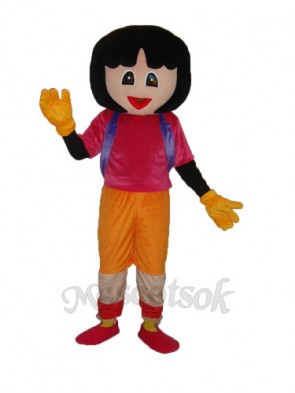 Girl Mascot Adult Costume 