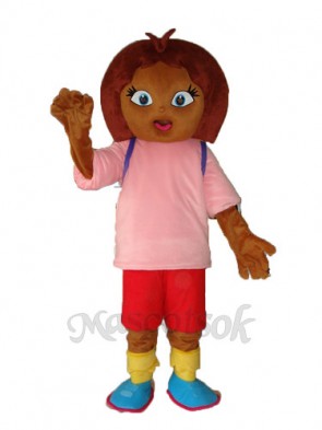 Girl Mascot Adult Costume