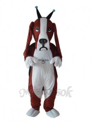 Revised Basset Dog Mascot Adult Costume 
