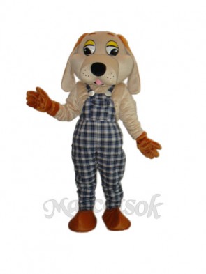 2nd Version Lucky Dog Mascot Adult Costume 