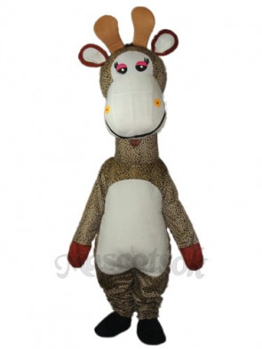 Giraffe Mascot Adult Costume 