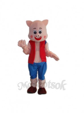 Little Pig Mascot Adult Costume 