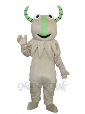 Gray Monster Mascot Adult Costume 
