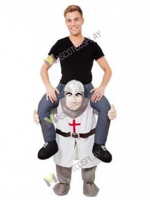 The Crusades Piggy Back Carry Me Mascot Costume Crusader Knight Fancy Dress 