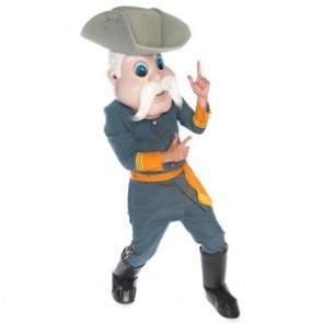 Rebel Soldier Mascot Costume