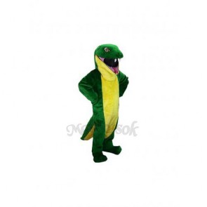 Green Snake Mascot Costume