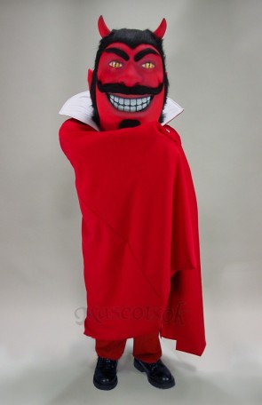 New Red Devil Mascot Costume