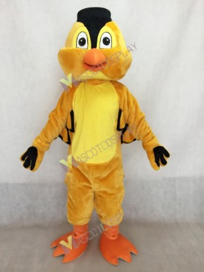 Yellow Finch Mascot Costume