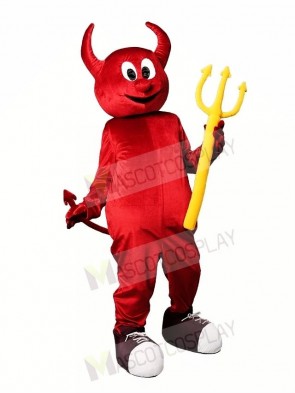 Halloween Devil Mascot Costume 