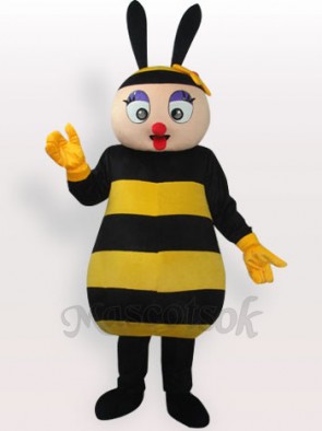 Bee Short Plush Adult Mascot Costume