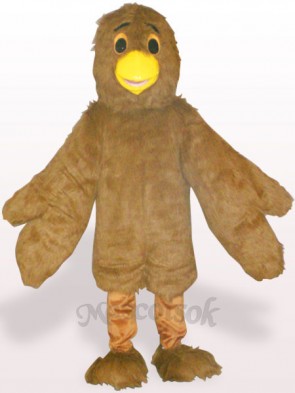 Brown Eagle Plush Adult Mascot Costume