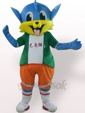 Dick Cat Plush Adult Mascot Costume