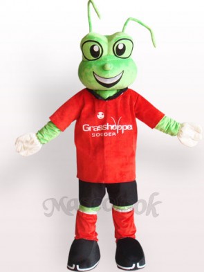 Green Frog Plush Adult Mascot Costume