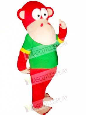 Red Monkey Mascot Costumes  