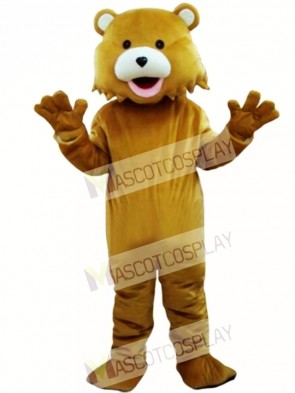 Brown Bear Adult Mascots Costume