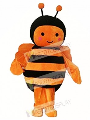Orange Black Bee Christmas Halloween Mascot Costume