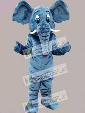 Elephant Mascot Costume Cartoon