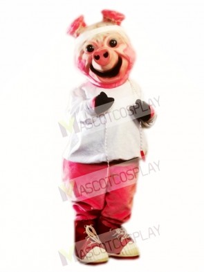 Ollie Oink Pig Mascot Costume