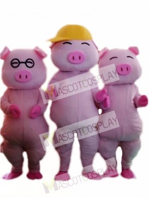 Mcdull Pig Mascot Costume Custom Fancy Costume