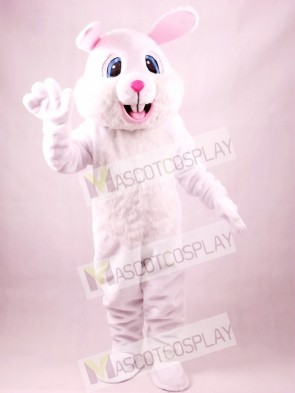 White Rabbit Easter Bunny Mascot Costume