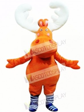 New Big Moose Deer Mascot Costume Animal