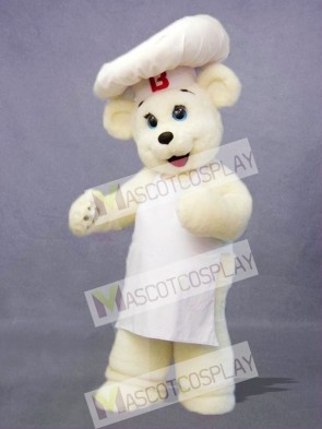 Chef Bear Mascot Costume