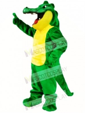 Crunch Gator Mascot Costume  